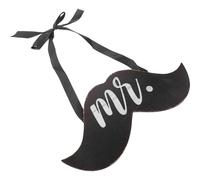 Didiseaon Panneau de Créative Ruban en Bois Foncé pour Décoration Mariage Champêtre, Décoration de Porche Extérieur pour Fête et Entrée