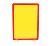 Didiseaon Panneau Magnétique Entrepôt Rouge Indicateur de Rayon Réutilisable et Support de Signalisation avec Aimants pour Classement et Organisation sur Surface Fer