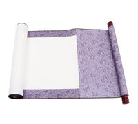 Didiseaon Papier Chinois Xuan Vierge pour Calligraphie et Peinture Rouleau Mural d'Art en Parchemin Blanc Format Moyen Support Bleu Fournitures de Peinture et Dessin pour Art Chinois et