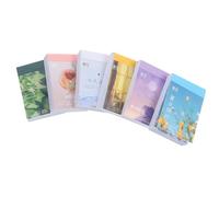 Didiseaon Papiers de Fond Vintage pour Scrapbooking - 6 Livres, 50 Feuilles par Livre, Papier Créatif Esthétique, Support de Bricolage Multifonction pour Albums, Cartes, Origami