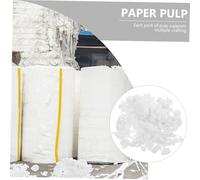 Didiseaon Pâte à Papier Déshydratée Fibres Naturelles pour Bricolage Créatif Éducation Artistique et Activités Culturelles