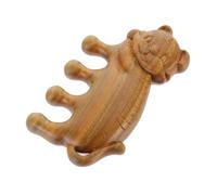 Didiseaon peigne de tigre circulation sanguine peigne lisseur barbe masseur portatif Peigne de coiffure peigne à cheveux en bois peigne cuir chevelu en forme de tigre Bois de santal vert