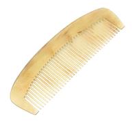 Didiseaon Peigne en Corne Antistatique pour Cheveux Fins 1 Pièce Taille Petite Prévient la Chute des Cheveux Portable Utilisation Quotidienne Fabriqué Naturellement