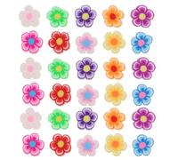 Didiseaon Perles Fleurs en Pâte Polymère 10 MM 200 Pièces Pendentifs Fleurs de Prunier Colorées Faites Main Breloques Légères pour Création Bijoux DIY Bracelets Colliers Paquet