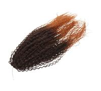 Didiseaon perruque tresse africaine cheveux au crochet vague d'eau cheveux bouclés au crochet des extensions de Fil haute température Brun