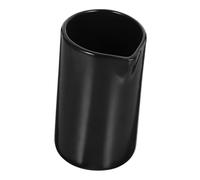 Didiseaon Pichet à Lait Céramique Noir Mat Contenant Multifonction pour Sucre Sauce pour Latte et Mousse de Lait Pratique et