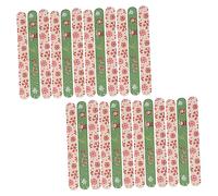 Didiseaon Pièces lime à ongles Clous outil de polissage des soins des ongles limes à ongles de noël nail art noel ongles noel fichier de pédicure portable lime de polissage pédicure Eva