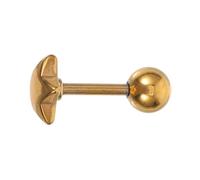 Didiseaon Piercing Langue Acier Inoxydable Étoile Décoratif, Bijou Corporel Hypoallergénique, Barre Pour Remplacement, Unisexe, Usage Quotidien Et Festif, Taille Standard