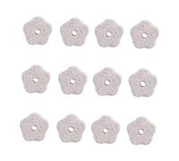 Didiseaon Pierre à Mâcher Volcanique Naturelle 12 Pièces 4x2 Cm pour Hamsters Lapins Cochons d'Inde Riche en Calcium à Mâcher Hygiène Dentaire Animaux de Compagnie