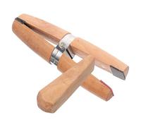 Didiseaon Pince à Sertir Bagues en Bois et Acier Inoxydable Antirouille Cale Annulaire pour Polissage et Réparation Bijoux Outil Manuel pour Fabrication et Gravure Bijoux Accessoires