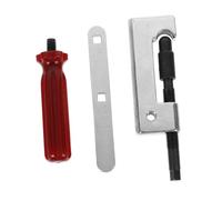 Didiseaon Pince de Scellage Multifonction pour Tubes de Climatisation Outil Compact Aluminium avec Vis et Poignée Antidérapante Réparation et Entretien de Refroidisseurs