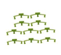 Didiseaon Pinces à Branches de Jardin 10 Pièces pour Formation de Plantes et Bonsaï, Plastique Résistant Réutilisable, Outil de Pliage Réglable pour Branches, Support Polyvalent Extérieur et Intérieur