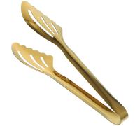 Didiseaon Pinces à Buffet Pinces à Nourriture de Buffet en Acier Inoxydable, Poignée Ergonomique, sans Bavure, Anti-salissures, Portables, pour Banquets et Petits-déjeuners