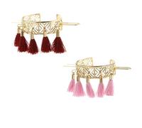 Didiseaon Pinces à Cheveux Vintage en Alliage pour Chignon Femme, 2pcs, Style Délicat et Élégant, Accessoires Coiffure pour Dîners et Danses