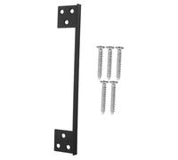Didiseaon Plaque de Protection pour Targette de Porte Extérieure Acier Inoxydable Renfort de Verrouillage pour Porte Intérieure Installation Facile et Durable Protège la Gâche et Améliore