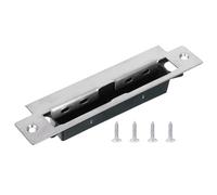 Didiseaon Plaque de Sécurité de Porte en Acier Inoxydable, Renfort de Gâche Butée Intégrée, Adaptée aux Portes Intérieures et Extérieures, Protection Anti-Coup de Pied et Couleur Aléatoire