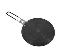 Didiseaon Plaque Diffuseur de Chaleur Aluminium pour Cuisinière à Gaz Plaque de Dégivrage Rapide avec Poignée pour Cuisson et Décongélation des Aliments