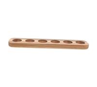 Didiseaon Plateau à Œufs En Bois D’acacia Naturel, 6 Compartiments Cuisine Et Maison, Support De Rangement Solide Et Anti-casse, Porte-œufs Pratique Pour Conservation Domestique