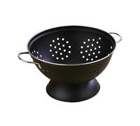 Didiseaon Plateau De Fruits Acier Inoxydable Noir Panier De Rangement Élegant Décoration Ronde Pour Fête Et Réception Facile à Nettoyer Pour Fruits Et Légumes