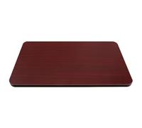 Didiseaon Plateau de Table Rectangulaire en Bois Plateau en Bois d'une Table Basse 19,7x11,8 Pouces Marron Clair Bureau et Salon