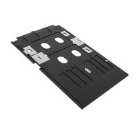 Didiseaon Plateau pour Imprimante de Cartes PVC 86x54 Mm Multifonction Compatible R330 L805 Bac D’Impression Double Carte Pratique Accessoire Bureau