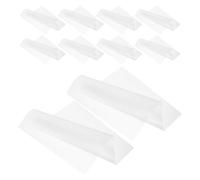 Didiseaon Pochette De Plastification Pour 100 Feuilles Film De Plastification Thermique Film Protecteur Pour Badges Pour Dossiers