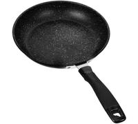 Didiseaon Poêle à Crêpes Antiadhésive Profonde 26cm en Alliage D'aluminium | Compatible Induction, Revêtement Grain Pierre Maifanite Noir, Rangement Suspendu, Cuisine Maison et Restaurant