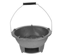 Didiseaon Poêle à Portable Fonte Barbecue Multifonction pour Camping et Table Grill Améliorant Compact pour Extérieur et Repas Festifs