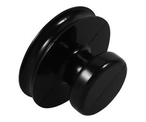 Didiseaon Poignée à Ventouse Facile à Transporter en Caoutchouc Noir et Protège le Bol de 1 à 20kg pour Bol Chantant Tibétain