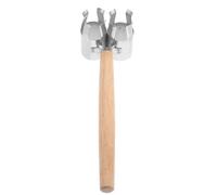 Didiseaon Porte-brûleur en Acier Inoxydable Portable à Bâtonnets de avec Double Tête et en Bois pour Salon de et Usages