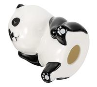 Didiseaon Porte Céramique Panda Compact Support Élégant pour Décoration Zen Polyvalente pour Maison Bureau Yoga et