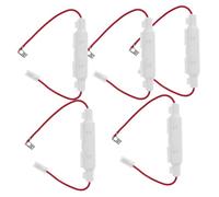 Didiseaon Porte-Fusible pour Four à Micro-Ondes 5Kv/0.85A, 5 Pièces, Haute Performance, Installation Facile, Accessoires de Remplacement Cuisine