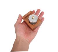 Didiseaon Porte-plume Bois Sapele pour Calligraphie avec Support Oblique Organiseur Bureau Naturel pour Artistes et Étudiants Rangement Stylo et Encre pour Écriture Élégante
