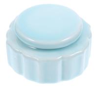 Didiseaon Pot à Rouge à Lèvres en Céramique Rétro 15ml Décoratif | Stockage de Thé et Petits Objets, Effet Décoratif Élégant, pour Bureau et Moments Mémorables