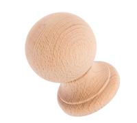 Didiseaon Poteaux Massif Décoratifs Finials Sculptés pour Rods de Rideaux Têtes de Détails Artistiques