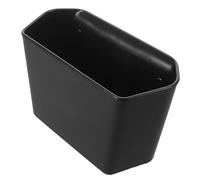 Didiseaon Poubelle de Voiture Noire Couvercle, Base Antidérapante, Résistante la Température, en Abs Pu, pour Camion et Berline