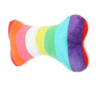 Didiseaon pour Chien en os Dog Toys Copain en os grinçant pour Chien Petit Compagnon de Chiot Jouets pour Chiens de Taille Moyenne Jouets interactifs pour Chiens Peluche