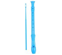 Didiseaon pour Garçon Fille Instrument à Vent Abs Bleu avec Tige de Nettoyage pour Débutants pour Éducation Musicale Pratique des Musiciens