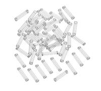 Didiseaon Présent Rentrée 100pcs Petit Ressort de Remplacement du Ressort de Compression en Acier Inoxydable pour Stylo à Bille, Support D'écriture Stable et Réponse Rapide, pour L'école