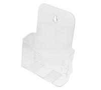 Didiseaon Présentoir Mural Porte-documents A5 en Acrylique Transparent, Support Afficheur Simple Couche, Porte-flyer Rigide pour Bureau, École et Maison, Affichage Pratique de Brochures