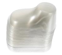 Didiseaon Présentoirs à Chaussures Et Chaussettes Pour Tout-petits 8 Cm En Plastique Transparent Support Flexible Usage Bébé Lot De 40 Pour Présentation Et Maintien