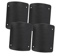 Didiseaon Protections d'angle De Valise en Plastique 4pcs Renforcement De Coin Protection Anti-Collision Facile à Installer Accessoires De Voyage Bagages