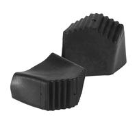 Didiseaon Protections pour Pieds d'Escabeau Antidérapantes en Caoutchouc Lot de 2 Patins Isolants Double Face Inclinée pour Échelles à Cadre en A Usage Intérieur et Extérieur