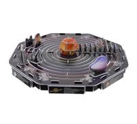 Didiseaon Puzzle 3D Soi-Même du Système Solaire Éducatif pour Tout-Petits Puzzle en Papier sans Colle ni Outils Modèle 8 Planètes Jeu de Découverte Spatiale