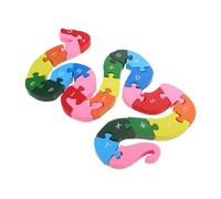 Didiseaon Puzzle Bois Alphabet et Animaux pour Garçon Fille Jeu Éducatif Préscolaire Unique Apprentissage des Lettres Couleurs Casse-tête Portable pour Garçons et Filles