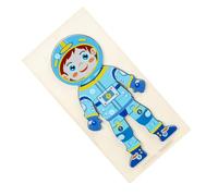 Didiseaon Puzzle Éducatif Astronaute pour Garçon Fille de Motricité Fine et Corps Humain Activité Amusante pour Tout Petits pour et Noël