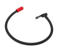 Didiseaon Raccord Fileté M6 pour Gonfleur Voiture, Tuyau de Compresseur Air Pneumatique de 50 Cm, Adaptateur Haute Pression pour Pompe à Air, Tube de Sortie Flexible pour Réparation Pneus