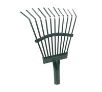 Didiseaon Râteau de Jardin sans Manche Outil Robuste pour Ramassage Désherbage et Entretien Arbustes pour Jardin et Pelouse