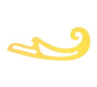 Didiseaon Règle de Couture Multifonctionnelle pour Designers de Vêtements Règle Courbe Précise pour Dessin et Modélisme Outil pour Efficacité et Simplifier Travail de Couture