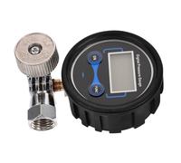 Didiseaon Régulateur de Pression Compact avec Manomètre Vanne Pneumatique de Contrôle Du Débit pour Compresseur Testeur de Flux Gaz Portable et